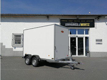 بصندوق مغلق مقطورة Böckmann Koffer KT 3015/20 H weiß 301x150x202 + Heckrampe (M) 2000kg: صور 3