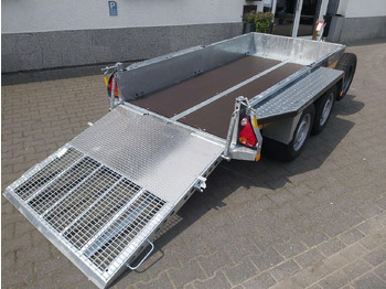 مقطورة لنقل المعدات Brian James General Plant 260x130x25cm Halbgitter Auffahrklappe 150cm Reserverad (S) 2700kg: صور 5