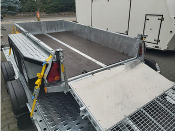 مقطورة لنقل المعدات Brian James General Plant 260x130x25cm Halbgitter Auffahrklappe 150cm Reserverad (S) 2700kg: صور 3