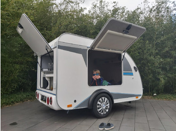 كرفان سحب Mini Camper Mini Tommy TMC25 252x140x121cm aero V1 Küche 12V/230V 100km/H 750kg gebremst Modell 24: صور 2