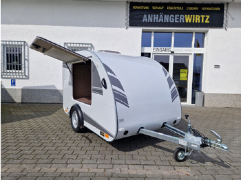 كرفان سحب Mini Camper Mini Tommy TMC25 Basic 252x140x121cm 100 km/H 750kg ungebremst Januar AKTION: صور 2