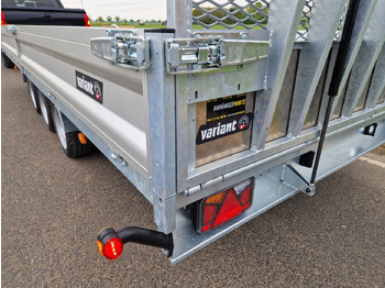 قلابة مقطورة Variant Maschinentransporter 3553 UX Maxi Load LED Tridem Parabelfeder 3500kg Modell 2024: صور 4