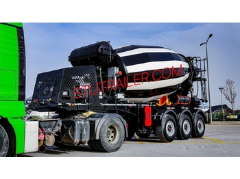جديد نصف مقطورة خلاطة خرسانة STU 14,7m3 Concrete Mixer Trailer: صور 4