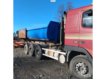 شاحنة ذات الخطاف Hook Truck Volvo FH 12 6x4 Tridem with gravel flatbed(VIDEO): صور 2
