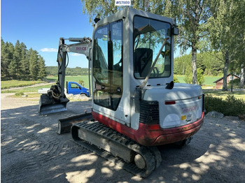 حفارة Take Job TB135 Mini excavator with Engcon tiltrotator and gears, See video: صور 2