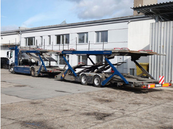 شاحنة نقل سيارات شاحنة Mercedes-Benz Actros 1843 mit Kässbohrer Supertrans/Supertrans: صور 3