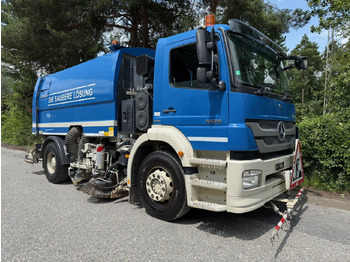 سياره كنس شوارع Mercedes-Benz Axor 1829 4x2, E5, EPS, RHD, Faun Kehrmaschine: صور 3