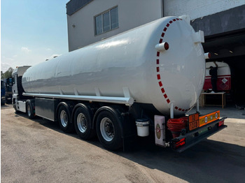 نصف مقطورة صهريج Schrader Treibstoff Diesel/Benzin, 4 Kammern, Sening: صور 4