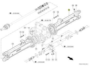المحور الخلفي JAGUAR