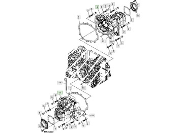 المحور الخلفي JOHN DEERE