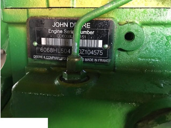 المحرك و قطع الغيار JOHN DEERE