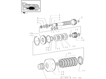 القابض و قطع الغيار NEW HOLLAND