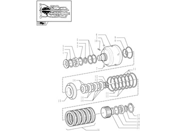 القابض و قطع الغيار NEW HOLLAND