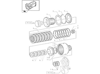 القابض و قطع الغيار NEW HOLLAND
