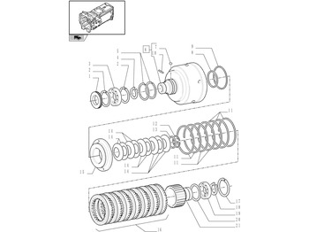 القابض و قطع الغيار NEW HOLLAND