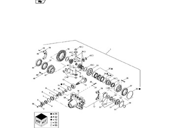 التفاضلية والعتاد NEW HOLLAND