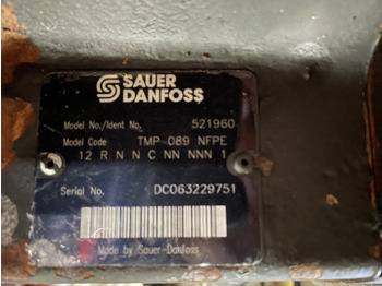 مضخة هيدروليكية - الآلات والماكينات الزراعية Pompa jazdy hydrostat Sauer Danfoss 521960 TMP-089 NFPE: صور 5