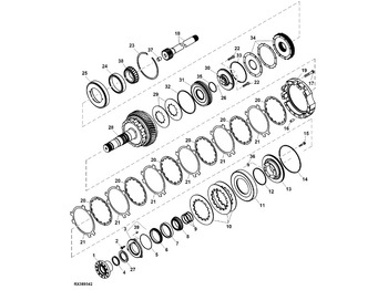 علبة التروس و قطع الغيار JOHN DEERE