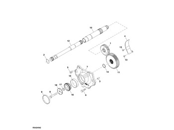 علبة التروس و قطع الغيار JOHN DEERE