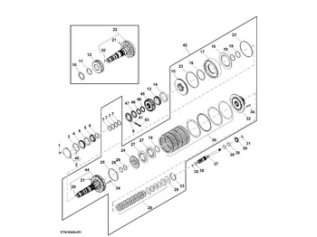 علبة التروس و قطع الغيار JOHN DEERE