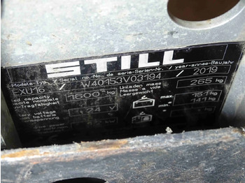 معدات الرفع منخفض المستوى STILL EXU16: صور 5