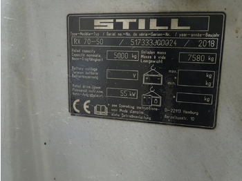 رافعة شوكية ديزل STILL RX70-50: صور 5