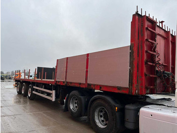 نصف مقطورة مسطحة Doll 93 H STEERED AXLES / PLATFORM L=13463 / EXTENDABLE: صور 2
