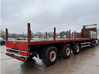نصف مقطورة مسطحة Doll 93 H STEERED AXLES / PLATFORM L=13463 / EXTENDABLE: صور 4