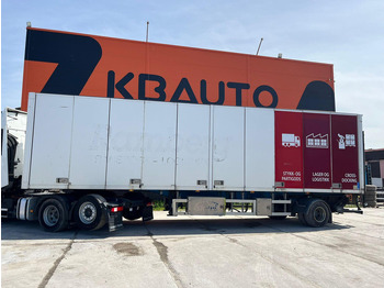 بصندوق مغلق نصف مقطورة EKERI