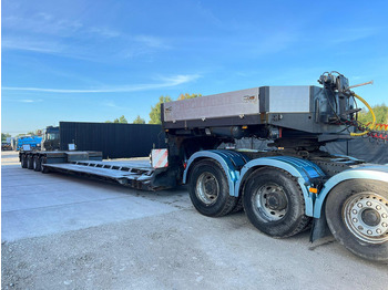 عربة مسطحة منخفضة نصف مقطورة Goldhofer STZ-VL4 Extendable / All axles hydraulically forced steered: صور 2