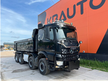 قلابات Mercedes-Benz Arocs 3253 8x4 RETARDER / SNOW PLOW EQUIPMENT: صور 4