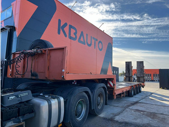 عربة مسطحة منخفضة نصف مقطورة MÜLLER MITTELTAL