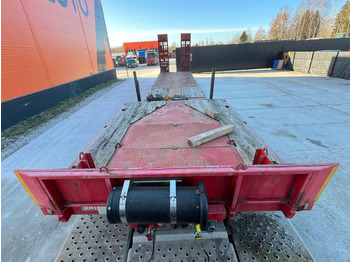 عربة مسطحة منخفضة نصف مقطورة Nooteboom MCO-58-04V PLATFORM 9900 mm + 6100 + 6400 mm EXTENDABLE / LOADING HEIGHT 860 mm / ALL STEERED AXLES: صور 2