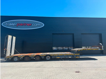 عربة مسطحة منخفضة نصف مقطورة FAYMONVILLE