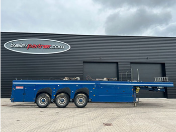 عربة مسطحة منخفضة نصف مقطورة LANGENDORF