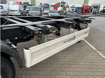 شاحنات الحاويات / جسم علوي قابل للتغيير نصف مقطورة Renders Euro 925 / Container Chassis / 2x 20 - 40 - 45 FT / Drum / APK TUV 07-26: صور 5