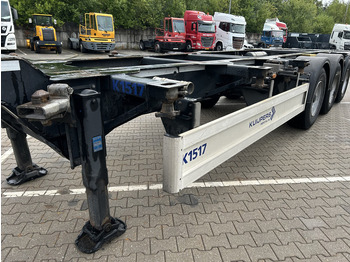 شاحنات الحاويات / جسم علوي قابل للتغيير نصف مقطورة Renders Euro 925 / Container Chassis / 2x 20 - 40 - 45 FT / Drum / APK TUV 07-26: صور 4