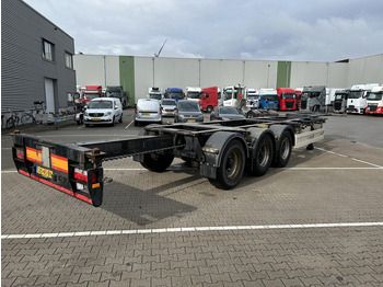 شاحنات الحاويات / جسم علوي قابل للتغيير نصف مقطورة Renders Euro 925 / Container Chassis / 2x 20 - 40 - 45 FT / Drum / APK TUV 07-26: صور 2
