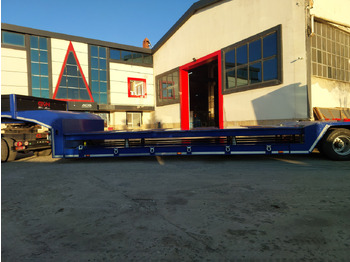جديد عربة مسطحة منخفضة نصف مقطورة GVN Trailer 2 AXLE HYDRAULIC PLATFORM LOWBED: صور 3