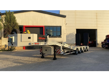 جديد عربة مسطحة منخفضة نصف مقطورة GVN Trailer 4 AXLE HYDRAULIC PLATFORM LOWBED: صور 2