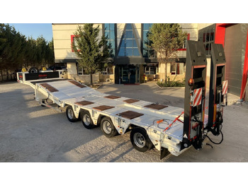 جديد عربة مسطحة منخفضة نصف مقطورة GVN Trailer 4 AXLE HYDRAULIC PLATFORM LOWBED: صور 4