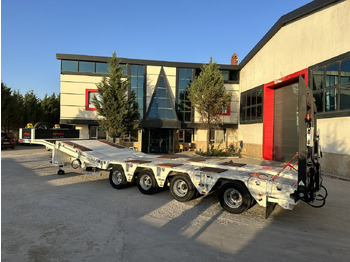 جديد عربة مسطحة منخفضة نصف مقطورة GVN Trailer 4 AXLE HYDRAULIC PLATFORM LOWBED: صور 3