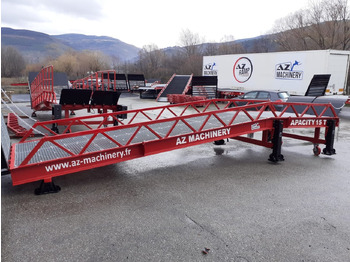 جديد منحدر تحميل Loading Ramp with with electric tilting bridge -  AZ RAMP - STAR- 15T-ZR-E. 15 ton capacity: صور 2