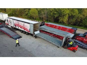 جديد منحدر تحميل Loading Ramp with with hydraulic tilting bridge -  AZ RAMP - STAR- 12T FULL GALVA: صور 2