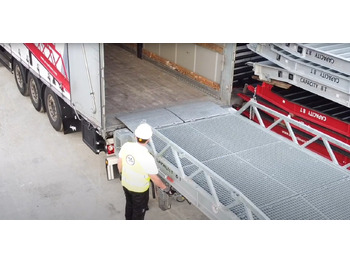 جديد منحدر تحميل Loading Ramp with with hydraulic tilting bridge -  AZ RAMP - STAR- 12T FULL GALVA: صور 4