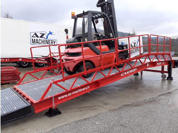 جديد منحدر تحميل Loading Ramp with with hydraulic tilting bridge -  AZ RAMP - STAR-RL- 12T. 12 ton capacity: صور 4