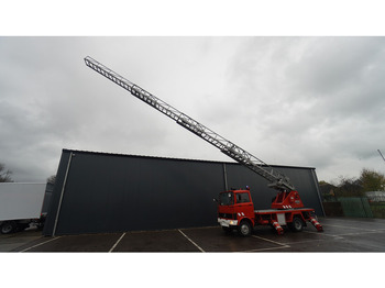 المطافئ Mercedes-Benz 809 FIRE LADDER TRUCK 13.100KM MANUAL GEARBOX: صور 2