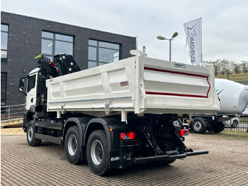 MAN TGS 33.440 6x6 /3-Seiten- Kipper / Kran HIAB 302 إيجار MAN TGS 33.440 6x6 /3-Seiten- Kipper / Kran HIAB 302: صور 3