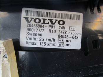 الكابينة والداخلية - شاحنة VOLVO FM12/FM9 CLOCK CLUSTER 20466984-P01: صور 2