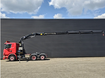 شاحنة جرار Scania G 440 A 6X2*4 / HMF 24 t/m CRANE / KRAN: صور 3
